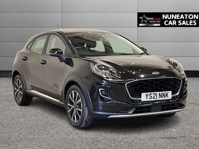 Used Ford Puma Titanium 125 HP (91 kW) 2021 Black SUV