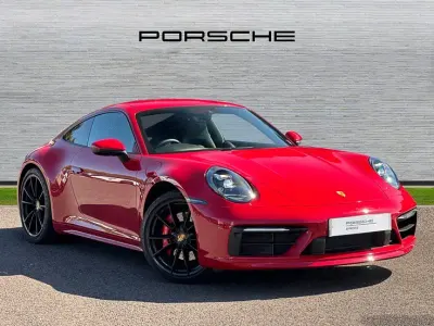 Used Porsche 992 444 HP (326 kW) 2021 Carmine red Coupe
