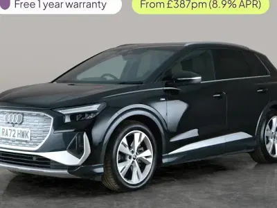 Used Audi Q4 e-tron S-Line 150 kW (204 HP) 2023 Black SUV