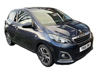 Used Peugeot 108 Allure 68 HP (50 kW) 2018 Blue Hatchback