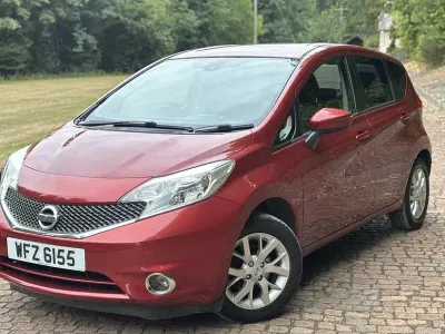 Used Nissan Note Acenta Premium 80 HP (58 kW) 2015 Red Hatchback