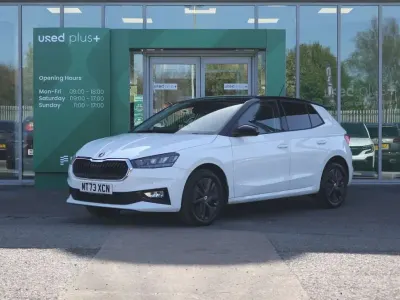 Used Skoda Fabia Colour Edition 2023 White Hatchback