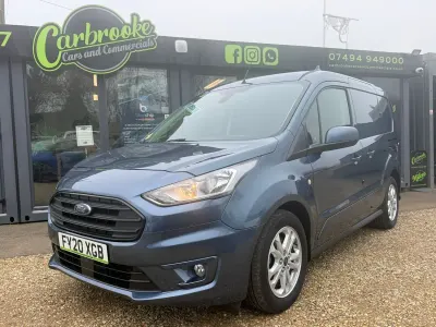 Used Ford Transit Limited 120 HP (88 kW) 2020 Blue Van