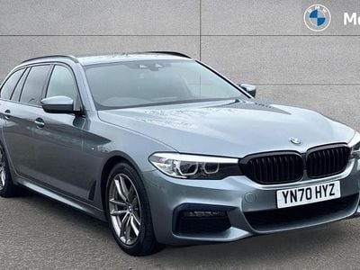 Used BMW 520 M Sport 190 HP (139 kW) 2020 Bluestone metallic