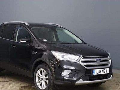 Black Used 2018 Ford Kuga Titanium SUV | £9,560 (Fair price)