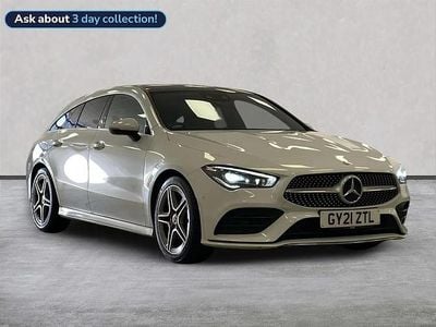 Used Mercedes CLA220 Shooting Brake AMG Line Premium Plus 187 HP (137 kW) 2021 White Estate