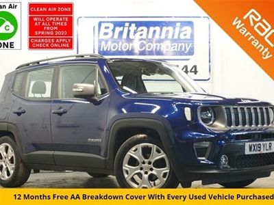 used Jeep Renegade 1.6 MULTIJET II LIMITED DIESEL 120 BHP