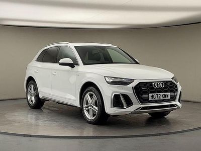 Used Audi Q5 S-Line 204 HP (150 kW) 2022 Ibis white/ibis white SUV