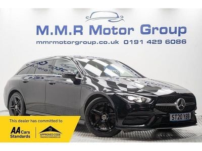 Used Mercedes CLA220 Shooting Brake AMG line 2020 Black Estate