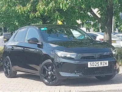Used Vauxhall Corsa Ultimate 100 HP (73 kW) 2025 Black Hatchback