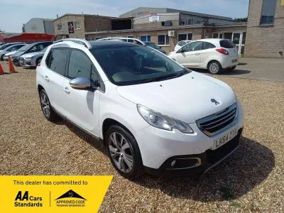 Used Peugeot 2008 115 HP (84 kW) 2014 White SUV