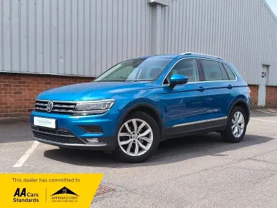 Used VW Tiguan Match 150 HP (110 kW) 2019 Blue SUV