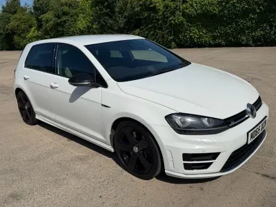Used VW Golf VII R 2015 White Hatchback