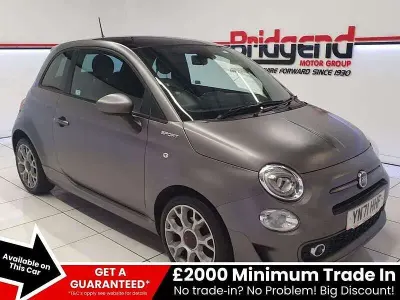 Used Fiat 500 Sport 70 HP (51 kW) 2021 Grey Hatchback