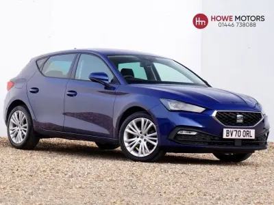 Używany Seat Leon SE Dynamic 110 KM (80 kW) 2020 Niebieski Hatchback