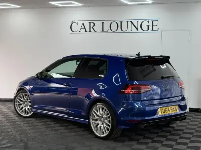 Used VW Golf VII R 2014 Blue Hatchback