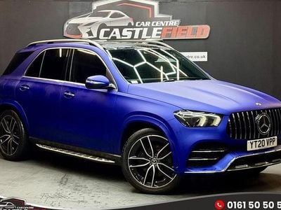 Blue Used 2020 Mercedes GLE400 AMG line SUV | £44,995 (Expensive)