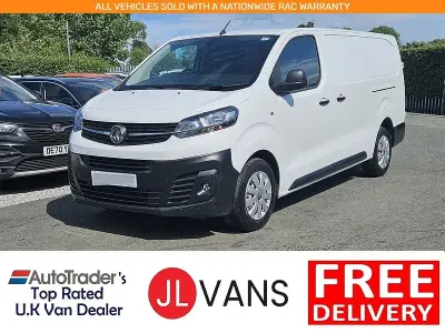 Used Vauxhall Vivaro 100 HP (73 kW) 2023 White MPV