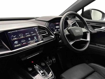 Used Audi Q4 e-tron S-Line 150 kW (204 HP) 2022 Black SUV
