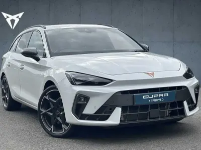 Used Cupra Leon VZ1 2025 Glacial white Estate