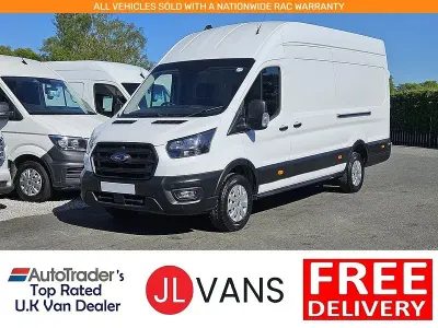 Used Ford Transit 130 HP (95 kW) 2023 White Van