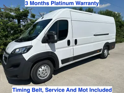 Used Peugeot Boxer 140 HP (102 kW) 2021 White Van