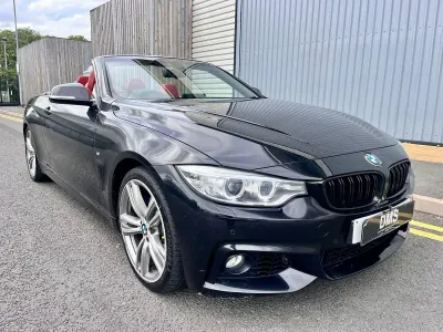 Used BMW 420 Cabriolet M Sport 2015 Black Cabriolet
