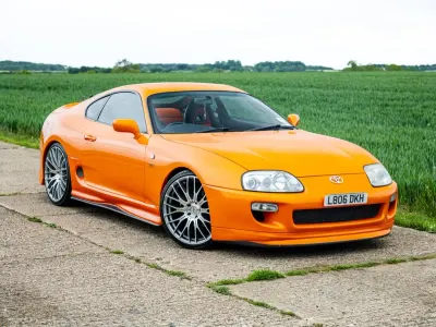 Used Toyota Supra 201 HP (147 kW) 2005 Orange Coupe