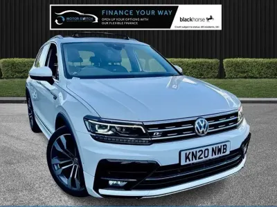 Used VW Tiguan R-line 190 HP (139 kW) 2020 White SUV