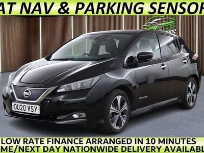 Black Used 2020 Nissan Leaf N-Connecta Hatchback | £8,590 (Fair price)