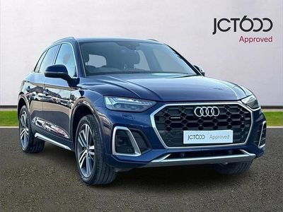 Used Audi Q5 S-Line 200 HP (147 kW) 2022 Blue SUV