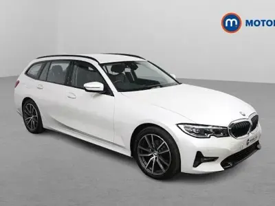 Used BMW 320 Sport Line 184 HP (135 kW) 2021 White Estate