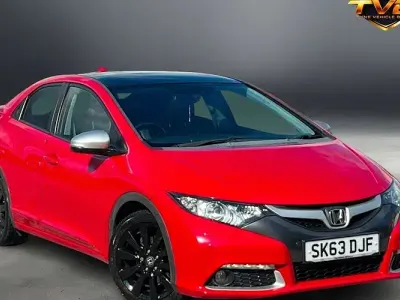 Used Honda Civic EX 141 HP (103 kW) 2013 Red Hatchback