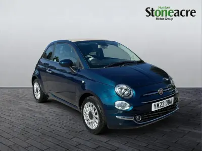 Used Fiat 500 68 HP (50 kW) 2023 Blue Cabriolet