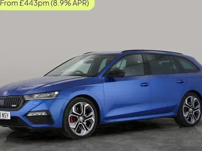 Usado Skoda Octavia vRS 245 CV (180 kW) 2023 Azul Familiar