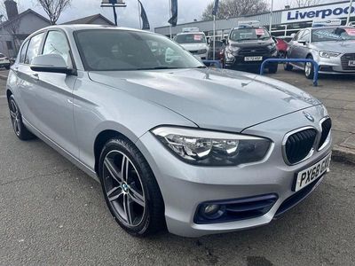 Used BMW 118 Sport Line 136 HP (100 kW) 2018 Silver Hatchback