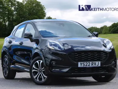 Used Ford Puma ST-Line 123 HP (90 kW) 2022 Black SUV