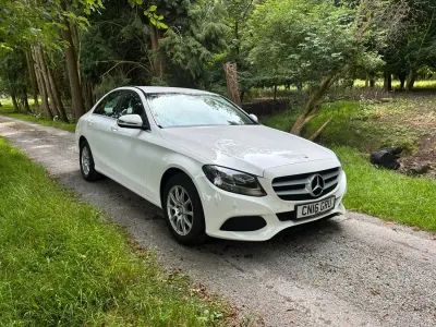 Used Mercedes C220 SE 2016 White Sedan