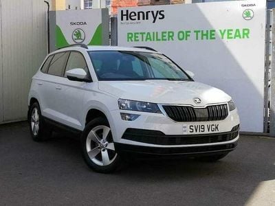 Used Skoda Karoq SE 150 HP (110 kW) 2019 White SUV