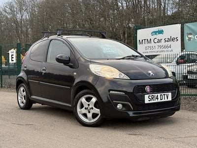 Used Peugeot 107 Allure 68 HP (50 kW) 2014 Black Hatchback