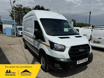 Used Ford Transit 130 HP (95 kW) 2023 White Van