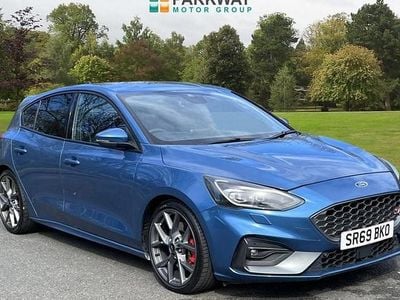 Used Ford Focus ST 280 HP (205 kW) 2020 Blue Hatchback