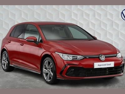 Used VW Golf VIII R-line 147 HP (108 kW) 2021 Red Hatchback