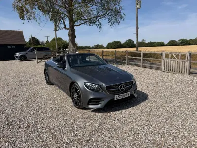 Used Mercedes E400 AMG Line Premium Plus 2020 Grey Cabriolet