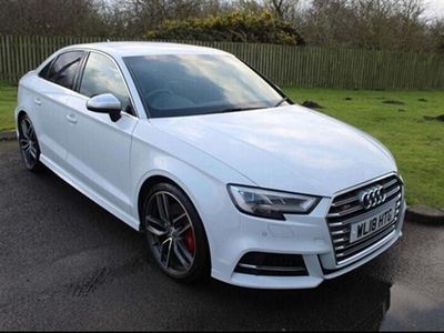 used Audi A3 Saloon (2018/18)S3 2.0 TFSI 310PS Quattro S Tronic auto (05/16 on) 4d