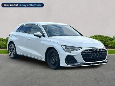 Used Audi A3 Sportback S-Line 116 HP (85 kW) 2025 White Hatchback