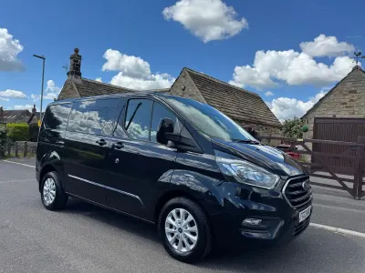 Used Ford Transit Custom Limited 170 HP (125 kW) 2023 Black Van