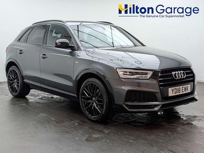 Used Audi Q3 Black Edition 150 HP (110 kW) 2018 Grey SUV