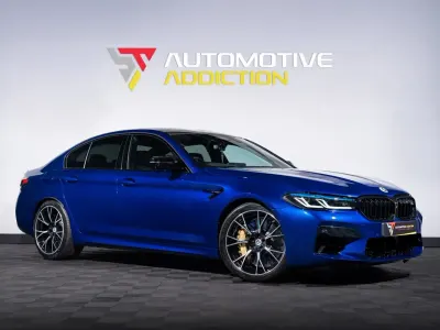 Used BMW M5 Competition Edition 625 HP (459 kW) 2022 Blue Sedan