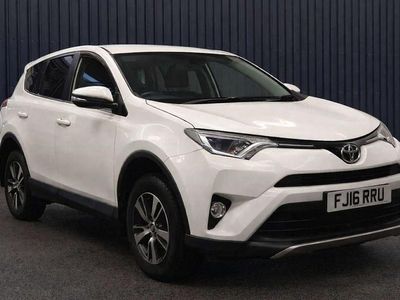 White Used 2016 Toyota RAV4 Business Edition Estate | £6,745
